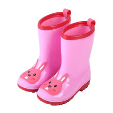 New Trending Toddler Cartoon Waterproof Rabbite Cute Rubber Unique Baby Kids Clear Rain Boots 2021